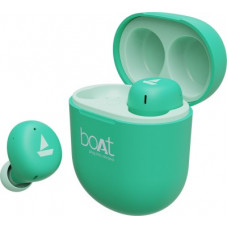 Deals, Discounts & Offers on Headphones - boAt Airdopes 381 with ASAP charge Bluetooth Headset(Mint Green, True Wireless)