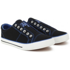 Deals, Discounts & Offers on Men - [Size 9, 10] WOODLANDMonza Canvas Shoes For Men(Black)