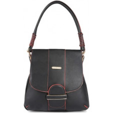 Deals, Discounts & Offers on Bags, Wallets & Belts - ELLEWomen Black Satchel