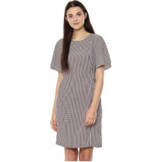 Deals, Discounts & Offers on  - [Size M] VAN HEUSENWomen Sheath White, Black Dress