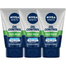 Deals, Discounts & Offers on  - NIVEA Oil control Face wash- Pack of 3 Face Wash(300 g)