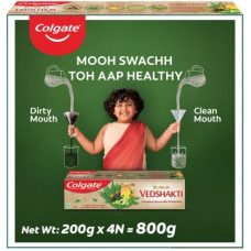 Deals, Discounts & Offers on  - Colgate Swarna Vedshakti Toothpaste(800 g, Pack of 4)