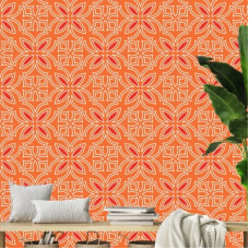 Deals, Discounts & Offers on  - ASIAN PAINTS Large EzyCR8 P&S Floral Symmetry(Pack of 1)