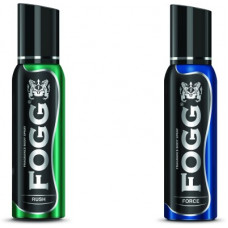 Deals, Discounts & Offers on  - FOGG Deo Combo Pack (RUSH + FORCE 300ml) Body Spray - For Men(300 ml, Pack of 2)