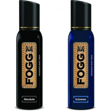 Deals, Discounts & Offers on  - FOGG Deo Combo Pack (ABSOLUTE + EXTREME 300ml) Body Spray - For Men(300 ml, Pack of 2)