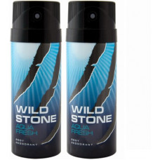 Deals, Discounts & Offers on  - Wild Stone AQUA FRESH ( PACK OF 2) Deodorant Spray - For Men(150 ml, Pack of 2)