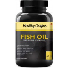 Deals, Discounts & Offers on  - Healthy Origins Fish Oil (Triple Strength) Omega 3 with EPA 360 mg DHA 240 mg Pro (60N G)(60 No)