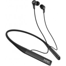 Deals, Discounts & Offers on Headphones - Mivi Collar 2A with Fast Charging Bluetooth Headset(Black, In the Ear)