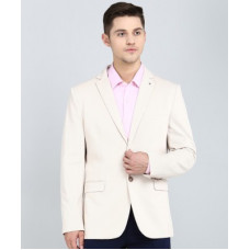 Deals, Discounts & Offers on  - [Size 40] ARROWSelf Design Tuxedo Style Formal Men Full Sleeve Blazer(Beige)