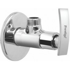 Deals, Discounts & Offers on  - Prestige Passion Angle Cock Brass With Wall Flange (Disc Fitting | Quarter Turn) (Silver) Angle Cock Faucet(Wall Mount Installation Type)