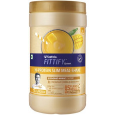 Deals, Discounts & Offers on  - Saffola Fittify Gourmet Slim Meal Shake Whey Protein(420 g, Alphonso Mango)