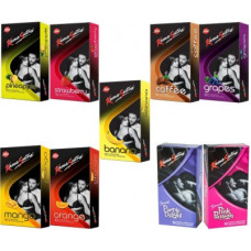 Deals, Discounts & Offers on Sexual Welness - 18+ Kamasutra Banana Flavour Condom Condom(Set of 9, 90S)