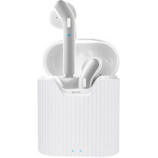 Deals, Discounts & Offers on Headphones - PTron Basspods 481 Bluetooth Headset(White, True Wireless)