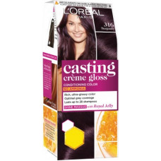 Deals, Discounts & Offers on  - L'Oral Paris Casting Creme Gloss Hair Color Small Pack , 316 Burgundy