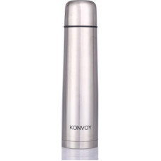 Deals, Discounts & Offers on  - Konvoy Thermosteel 1000 ml Flask(Pack of 1, Steel/Chrome, Steel)