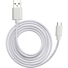 Deals, Discounts & Offers on Mobile Accessories - ZEBRONICS ZEB-UMC102 high-quality cable that supports up to 2.1A 1 m Micro USB Cable(Compatible with MOBILE CHARGER, DATA SYNC, White, One Cable)
