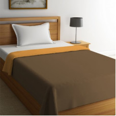 Deals, Discounts & Offers on  - STELLAR HOME Solid Single Comforter(Polyester, Sepia)
