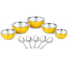 Deals, Discounts & Offers on Cookware - Classic Essentials Induction Bottom Cookware Set(Stainless Steel, 10 - Piece)