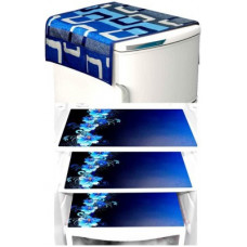Deals, Discounts & Offers on  - LooMantha Fridge Mat(Blue)