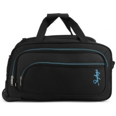 Deals, Discounts & Offers on  - Skybags Scot Plus DFT (E) 54 Duffel Strolley Bag(Black)