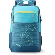 Deals, Discounts & Offers on Backpacks - American Tourister Medium 28 L Backpack JET 01-Turquoise (Blue)
