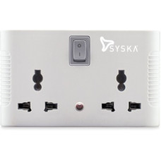 Deals, Discounts & Offers on  - Syska SSK-MPS-0401 6 A Three Pin Socket