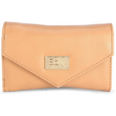 Deals, Discounts & Offers on  - allen sollyWomen Casual Beige Artificial Leather Wallet(8 Card Slots)