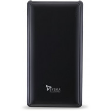 Deals, Discounts & Offers on Power Banks - Syska 20000 mAh Power Bank (10 W, Fast Charging)(Black, Lithium Polymer)