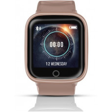 Deals, Discounts & Offers on  - Syska SW100 Smartwatch(Gold Strap, Free Size)