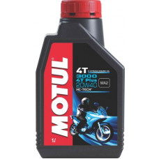 Deals, Discounts & Offers on  - MOTUL 3000 4T Plus 20W40 HC Tech Engine Oil For Bikes Conventional Engine Oil(1 L)