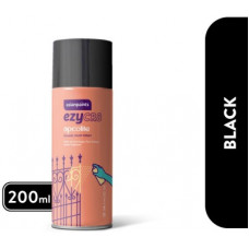 Deals, Discounts & Offers on  - ASIAN PAINTS ezyCR8 Apcolite, DIY Aerosol Gloss Enamel Paint Spray, 200 ml - Black Black Spray Paint 200 ml(Pack of 1)
