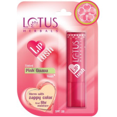 Deals, Discounts & Offers on  - LOTUS HERBALS Lip Lush Tinted Lip Balm Pink Guava Rush(Pack of: 1, 4 g)
