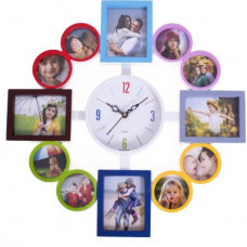 Deals, Discounts & Offers on  - Smile2u Retailers Analog 40.5 cm X 40.5 cm Wall Clock(Multicolor, With Glass)