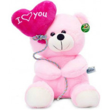 Deals, Discounts & Offers on Toys & Games - KIDZ Zone I Love You Balloon Heart Teddy Pink - 20 cm(Pink)