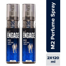 Deals, Discounts & Offers on  - ENgAgE Perfume Body Spray - For Men(120 ml) Perfume Body Spray - For Men(120 ml, Pack of 2)
