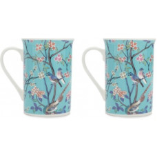 Deals, Discounts & Offers on  - cello Milano Coffee Bone China Coffee Mug(295 ml, Pack of 2)