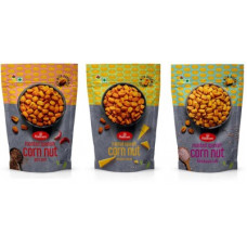 Deals, Discounts & Offers on Food and Health - Haldiram's Baked Spanish Corns Pack of 3 Acorns(3 x 100 g)