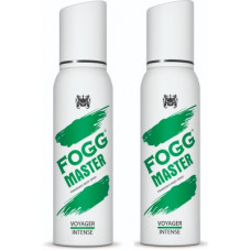Deals, Discounts & Offers on  - FOGG Master Voyager Intense (Pack of 2) 240ml Body Spray - For Men(240 ml, Pack of 2)