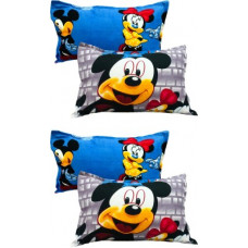 Deals, Discounts & Offers on  - Homestar Cartoon Pillows Cover(Pack of 4, 64 cm*40 cm, Blue, Grey)