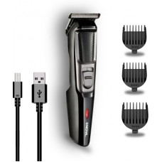 Deals, Discounts & Offers on Trimmers - NOVA NHT 1074 USB Runtime: 30 min Trimmer For Men(Black, Silver)