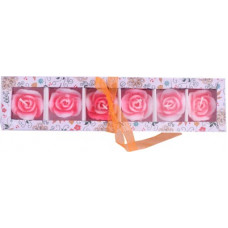 Deals, Discounts & Offers on  - Collectible India Flower Shaped Floating Wax Candles Diya Tealight For Diwali - Candle(Pink, Pack of 6)