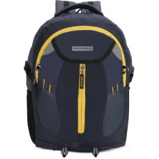 Deals, Discounts & Offers on Backpacks - PROVOGUELarge 35 L Laptop Backpack Unisex Blue & Grey Solid Large Laptop cum Backpack With Rain Cover(Blue)