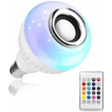Deals, Discounts & Offers on  - Hoatzin Bluetooth Speaker Bulb Wireless Music Playing Light Lamp with Remote Controller Light changing bulb 5 W Bluetooth Speaker 5 W Bluetooth Speaker(White, Stereo Channel)