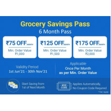 Deals, Discounts & Offers on  - Grocery Savings Pass - 6 Months(E-Mail Delivery Only)
