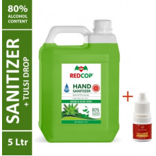 Deals, Discounts & Offers on  - REDCOP Alcohol Based Antibacterial Safe On Skin And Surfaces Kills 99.9% Germs Hand Sanitizer Can(5 L)