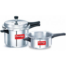 Deals, Discounts & Offers on Cookware - Prestige Popular 3 L, 2 L Pressure Cooker(Aluminium)