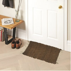 Deals, Discounts & Offers on  - STATUS Cotton Door Mat(Brown, Small)