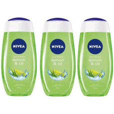 Deals, Discounts & Offers on  - NIVEA Lemon & Oil Shower Gel - Pack of 3(3 x 250 ml)