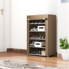 Deals, Discounts & Offers on Furniture - Flipkart Perfect Homes Studio Metal Collapsible Shoe Stand(5 Shelves)