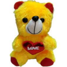 Deals, Discounts & Offers on Toys & Games - kartiktoys Soft Cuddly Mini Yellow Teddy Bear - 20 cm(Yellow)